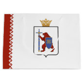 Grand Sac Cadeau Drapeau de Mari El (Devant)