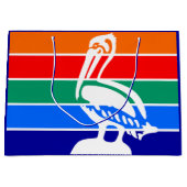 Grand Sac Cadeau Drapeau de Saint-Pétersbourg, Floride (Devant)