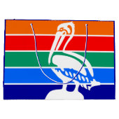 Grand Sac Cadeau Drapeau de Saint-Pétersbourg, Floride (Dos)