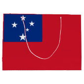 Grand Sac Cadeau Drapeau de Samoa (Dos)