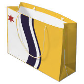 Grand Sac Cadeau Drapeau de South Bend, Indiana (Dos Angle)