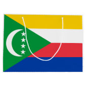 Grand Sac Cadeau Drapeau des Comores (Dos)