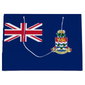 Grand Sac Cadeau Drapeau des îles Caïmans (Devant)