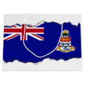 Grand Sac Cadeau Drapeau des îles Caïmans (Devant)
