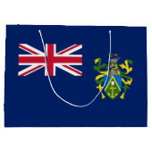 Grand Sac Cadeau Drapeau des îles Pitcairn (Dos)