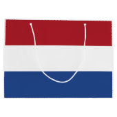 Grand Sac Cadeau Drapeau des Pays-Bas (Dos)