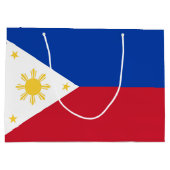 Grand Sac Cadeau drapeau des Philippines (Dos)