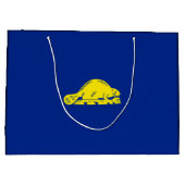 Grand Sac Cadeau Drapeau d'État de l'Oregon (Dos)