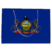 Grand Sac Cadeau Drapeau d'État de Pennsylvanie (Dos)