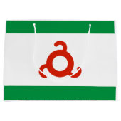 Grand Sac Cadeau Drapeau d'Ingushetie (Devant)