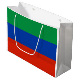 Grand Sac Cadeau Drapeau du Daghestan