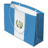 Grand Sac Cadeau Drapeau du Guatemala (Dos Angle)