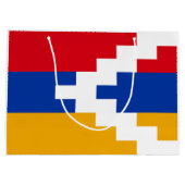 Grand Sac Cadeau Drapeau du Haut-Karabagh (Dos)