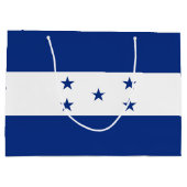 Grand Sac Cadeau Drapeau du Honduras (Dos)
