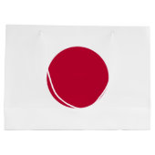 Grand Sac Cadeau Drapeau du Japon (Dos)