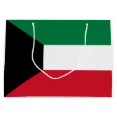 Grand Sac Cadeau Drapeau du Koweït (Devant)