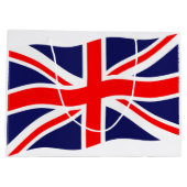 Grand Sac Cadeau Drapeau du Royaume-Uni + vos idées (Dos)