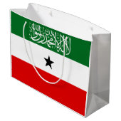 Grand Sac Cadeau Drapeau du Somaliland (Dos Angle)