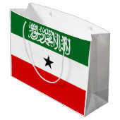 Grand Sac Cadeau Drapeau du Somaliland (Dos Angle)