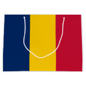 Grand Sac Cadeau Drapeau du Tchad (Devant)