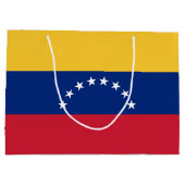 Grand Sac Cadeau Drapeau du Venezuela (Dos)