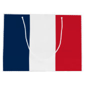 Grand Sac Cadeau Drapeau Français (Dos)