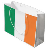 Grand Sac Cadeau Drapeau irlandais (Dos Angle)