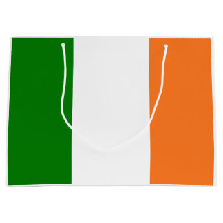 Grand Sac Cadeau Drapeau Irlandais Total 