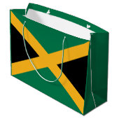 Grand Sac Cadeau Drapeau Jamaïque (Dos Angle)