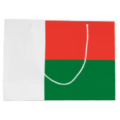 Grand Sac Cadeau Drapeau Madagascar (Dos)