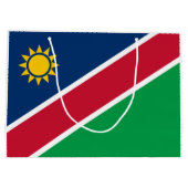 Grand Sac Cadeau Drapeau Namibie (Dos)