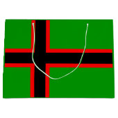 Grand Sac Cadeau Drapeau national de Karelia (Devant)