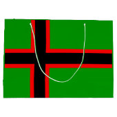 Grand Sac Cadeau Drapeau national de Karelia (Dos)