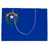 Grand Sac Cadeau Drapeau national du Nevada (Dos)