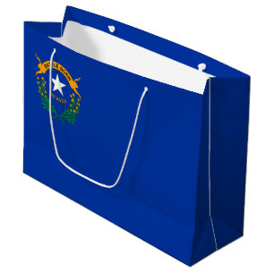 Grand Sac Cadeau Drapeau national du Nevada
