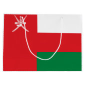 Grand Sac Cadeau Drapeau Oman (Dos)