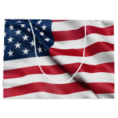 Grand Sac Cadeau Drapeau patriotique des Etats-Unis (Dos)