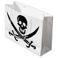 Drapeau pirate crâne épées croisées