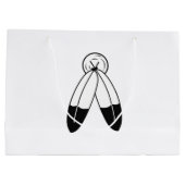 Grand Sac Cadeau Drapeau Two-Spirit (Dos)