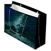Grand Sac Cadeau Dream dauphin (Devant Angle)
