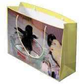 Grand Sac Cadeau Durée du bain (Dos Angle)