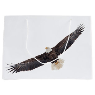 Grand Sac Cadeau Eagle chauve