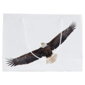 Grand Sac Cadeau Eagle chauve (Dos)