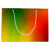 Grand Sac Cadeau Éclaboussure de Rasta de couleur (Dos)