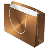 Grand Sac Cadeau Éclat de cuivre (Dos Angle)