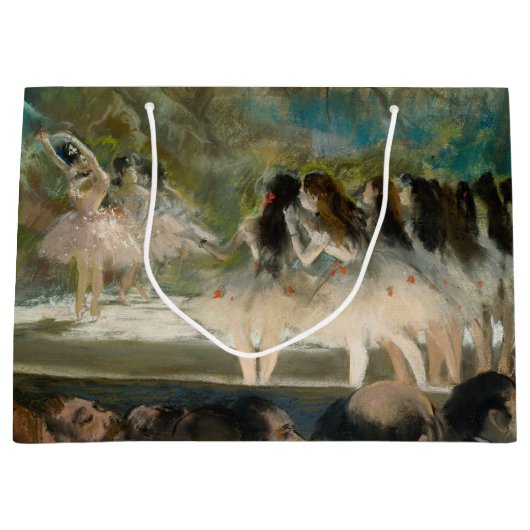 Grand Sac Cadeau Edgar Degas - Ballet à l'Opéra de Paris (Devant)