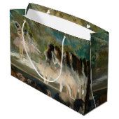 Grand Sac Cadeau Edgar Degas - Ballet à l'Opéra de Paris (Dos Angle)