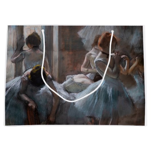 Grand Sac Cadeau Edgar Degas - Danseurs (Devant)