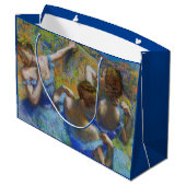 Grand Sac Cadeau Edgar Degas - Danseurs Bleus (Dos Angle)