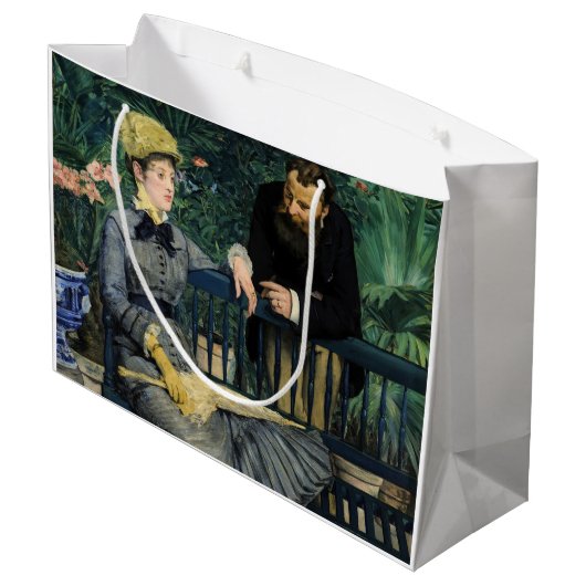 Grand Sac Cadeau Edouard Manet - Au Conservatoire (Dos Angle)